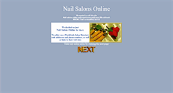 Desktop Screenshot of nailsalonsonline.com
